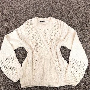 Miss Me chunky knit sweater